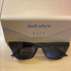 Diff Eyewear Navy Glasses Classic Style